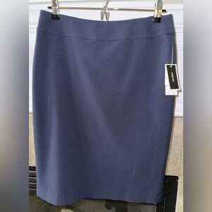 NWT Nine West pencil skirt Navy- Size 4